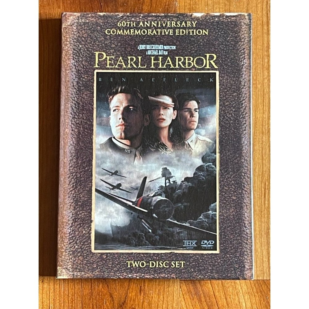 Pearl Harbor (DVD, 2001, 2-Disc Set, Widescreen 60th Anniversary Commemorative)